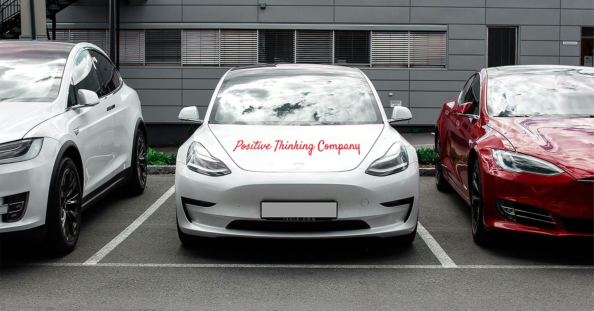 Positive Thinking Company Tesla